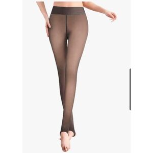 Women's Fleece-lined Tights - S